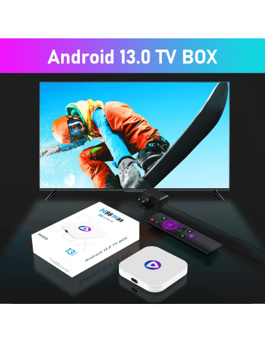 H96MAX M1 Smart TV Box Android 13 Rockchip 3528 Quad Core Support 4K Video Decoding BT 4.0 Media Player Set Top Box